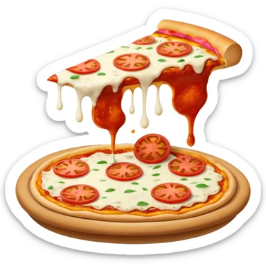 make me a Margherita Maxi Pizza with base, sauce and mozzarella sticker