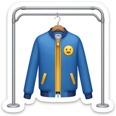 try on jacket customer changing room sticker