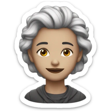 Morbid loveliness sticker