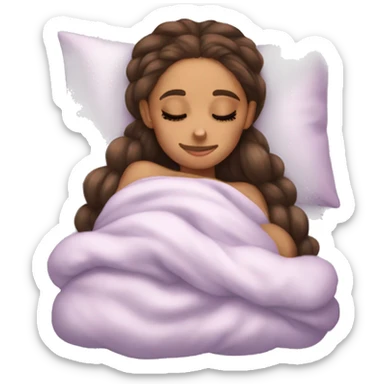 Ariana Grande sleeping sticker