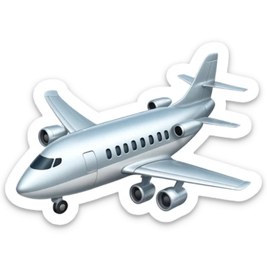 an airplane sticker