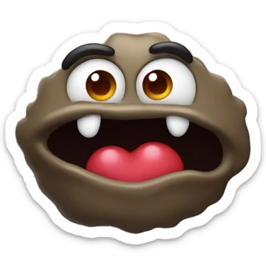 a bog with heart eyes sticker