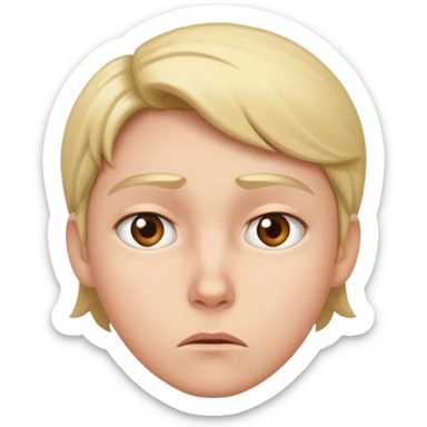 ich habe Angst vor dem ergebniss vom Test heute sticker