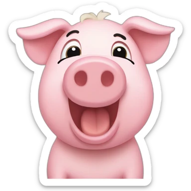 Cochon-peppa-pic sticker