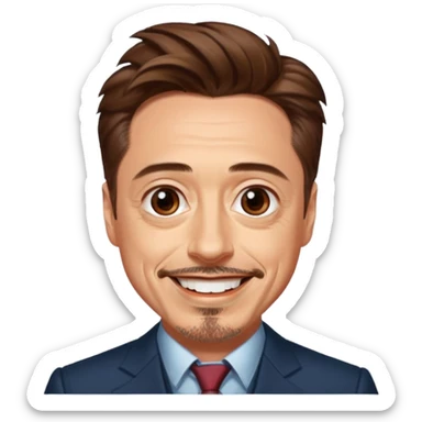 Robert Downey Jr sticker