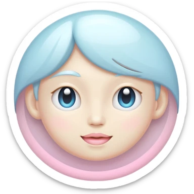 pastel whitish light pale divine shiny aesthetic  sticker