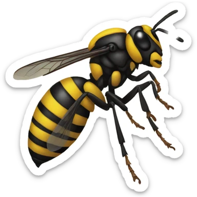 Wasp sticker