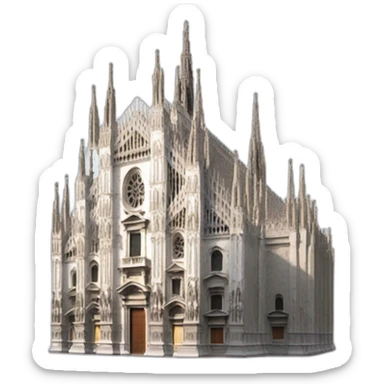 duomo milano sticker