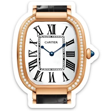Cartier watch sticker