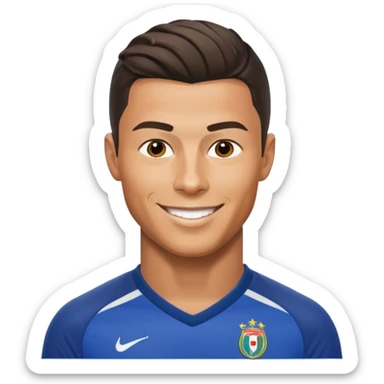 Sa un emoji de CR7  sticker