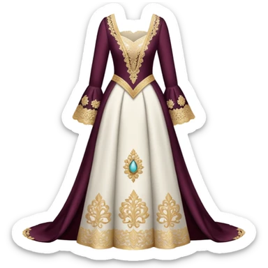 Robe mariage roi Mohammed VI sticker