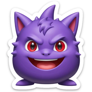 gengar chibi sticker
