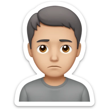 ich heiße Santi, heute bin ich ein bisschen traurig sticker