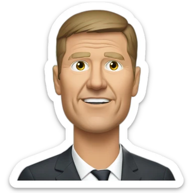 klaus iohannis kills your plants sticker