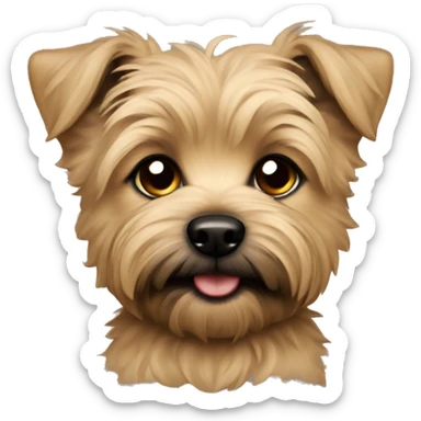 Tan cairn terrier puppy
 sticker
