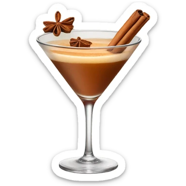 cinnamon martini sticker
