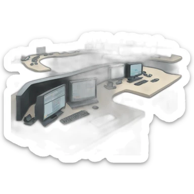 monitoring center sticker