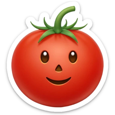 tomato cursor with a pointer sticker