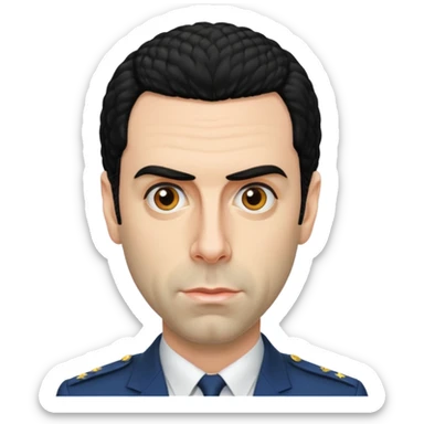 Sacha Baron Cohen sticker