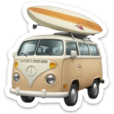 surfer car sticker