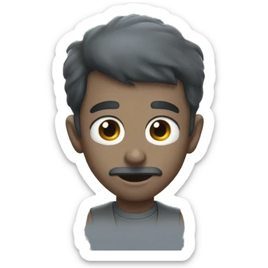 The fog is coming sticker