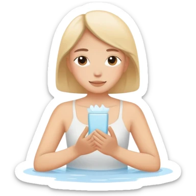 Selfcare moment sticker