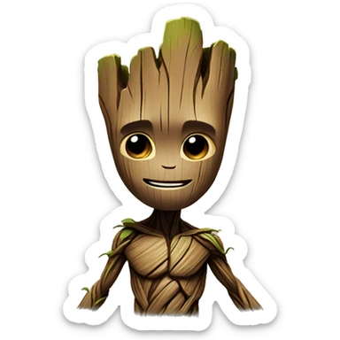 Groot body  sticker