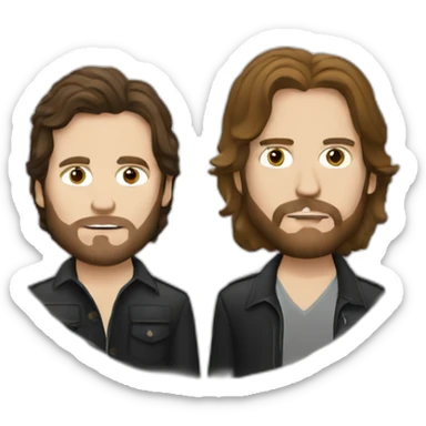 Kings of leon band with drummer sticker