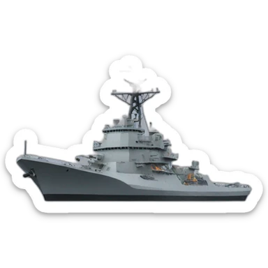 destroyer ship sticker