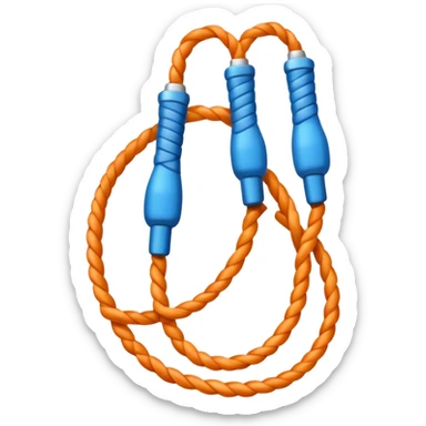 Jump rope sticker