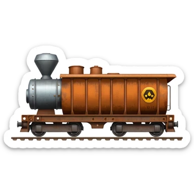 cargo train sticker