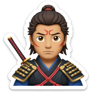 samurai sticker