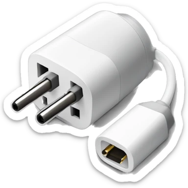 adapter audio mini to big jack sticker