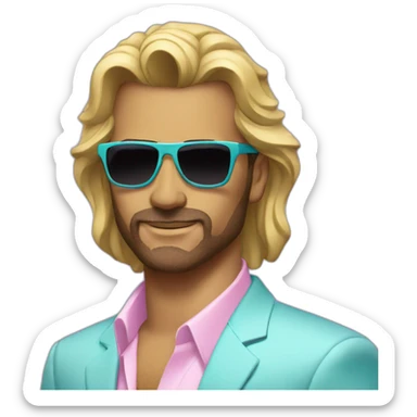 miami vice sticker