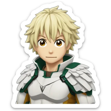 hawks from my hero academia sticker