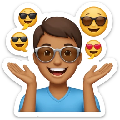 omg lmao ffs yolo rollo vibe coder emojis sticker