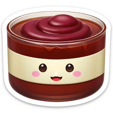 Red Bean Paste Jelly sticker