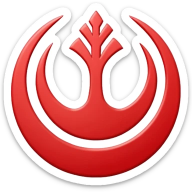 rebel alliance logo sticker