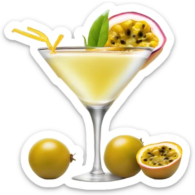 Passion fruit martini  sticker