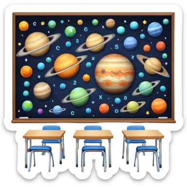 primary school projection sticker