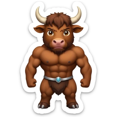 Taurus bull sticker