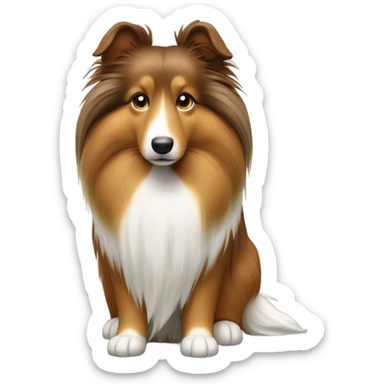 Shetland sheepdog sticker