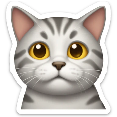 Annoying cat  sticker