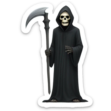Grim reaper  sticker
