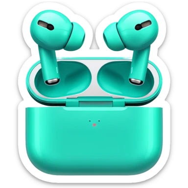 mint airpods pro sticker