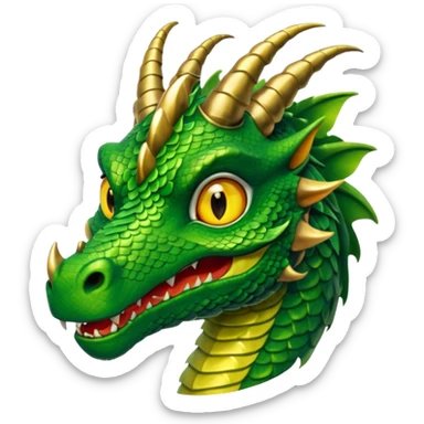 Rhaegal from Games of throne character face only front face sticker