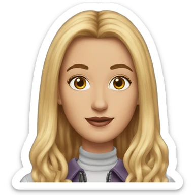 Cher clueless hyper realistic sticker