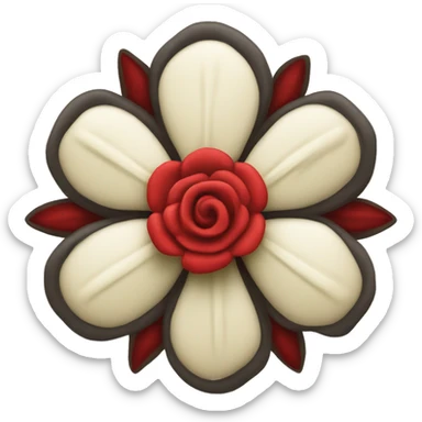 Tudor rose sticker