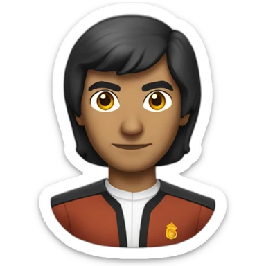 Sri Lankan Spock sticker