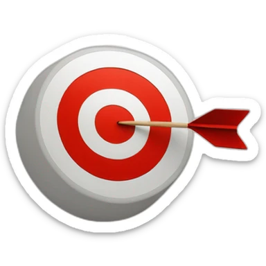red-target-with-red-arrow-bullseye sticker